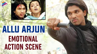 allu arjun emotional action scene arya ek deewana movie allu arjun hindi dubbed movies kajal