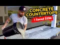 Download Lagu Betonnen aanrechtbladen op de eenvoudige manier || Veel goedkoper dan stenen