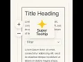 Super Tooltip for GrapesJS - Floating Menus Tooltips Shortcuts