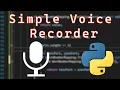 How to Record in Python