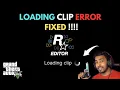How to Fix Rockstar Editor Loading Clip Error 100 Working