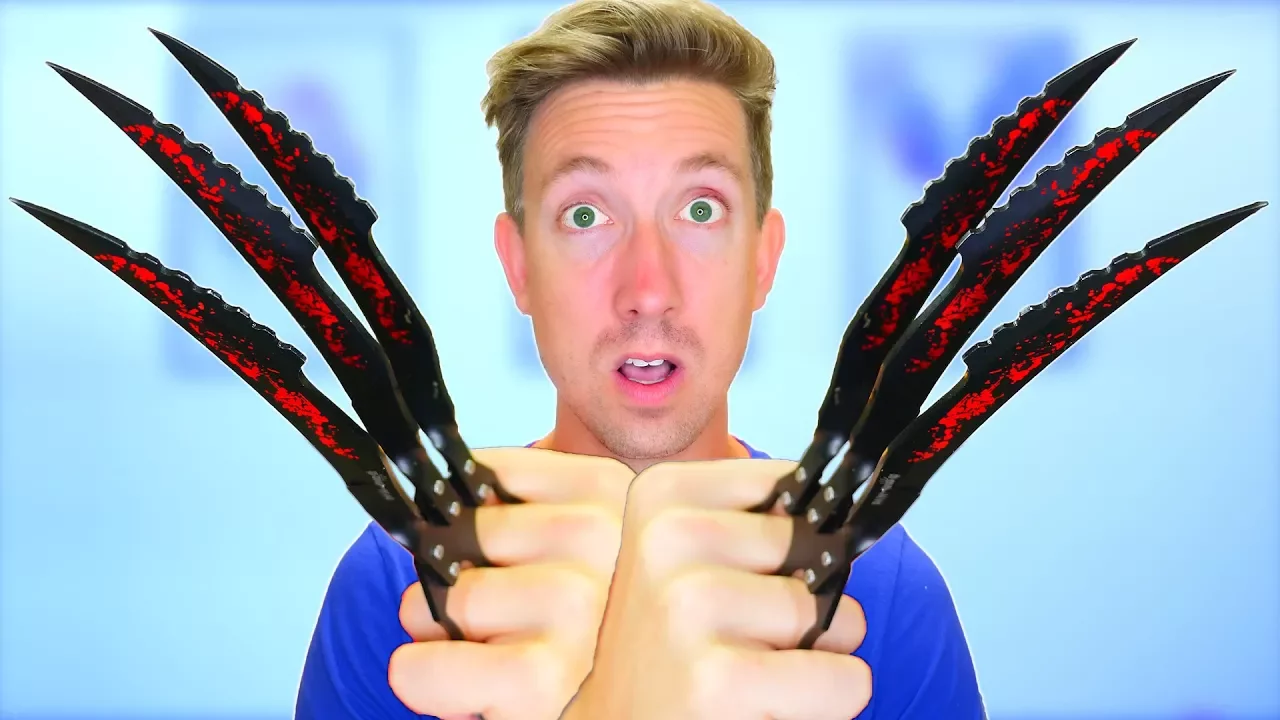 SUPERHERO GADGETS in REAL LIFE ⚔ 5 Teen Titans Items vs Fruit Ninja