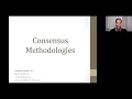 Consensus Methodologies Overview with Dr Janeeka Benoit