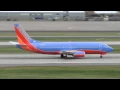 Southwest Airlines Boeing 737-300 N669SW takeoff from PDX