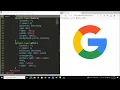 How to create a Google Logo Using HTML and CSS 2023