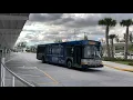 Miami-Dade Transit Metrobus 77 Departure Golden Glades Park and Ride 2006 NABI 40-LFW