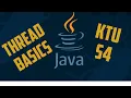 Multithreading in java Module4 Part I