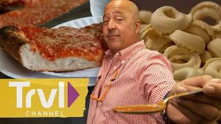 A Slice of Italy in Bensonhurst Brooklyn Bizarre Foods with Andrew Zimmern Travel Channel