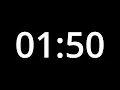 1 MINUTE 50 SECOND TIMER - No Sound