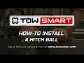 How To Install a Hitch Ball