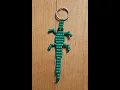 2D Beaded Alligator Keychain Lesson