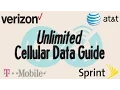 Unlimited Cellular Data Plans Compared - Verizon AT T T-Mobile and Sprint