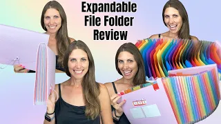 ABC life Accordion File Organizer Review - Bye Messy Stacks of Paper