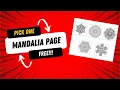 3 Mandala Free Coloring Page Therapeutic benefits Mindful focus