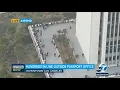 Hundreds line up outside passport office in Westwood amid massive backlog ABC7