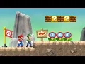 New Super Mario Bros Wii 100 - 2 Player Co-Op Walkthrough World 6