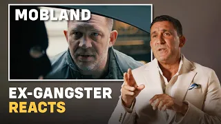 former gangster reacts to mobland tom hardy pierce brosnan 