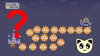 Is it possible to get every WR in a No Skip Expert run Super Mario Maker