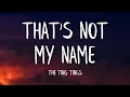 The Ting Tings - That s Not My Name