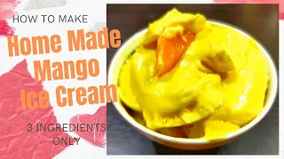 4-Ingredient Mango Coconut Ice Cream (Vegan, Dairy-Free, & Paleo). 