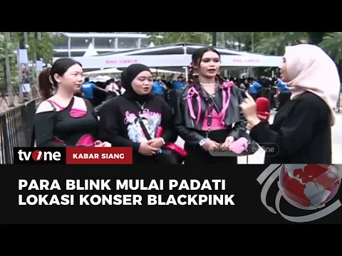 Penonton Mulai Padati GBK, Jelang Konser Blackpink Malam Nanti