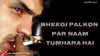 Download Bheegi Palkon Par Naam Tumhara (LYRICS) Kinara | Babbu Maan | Mera Gham | Panjabi Song MP3