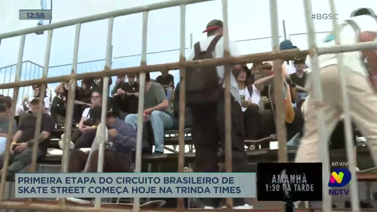 Primeira etapa do Circuito Brasileiro de Skate Street começa neste sábado, em Florianópolis