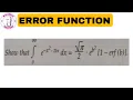 Error Function Engineering M-2 Problem 7 Sppu