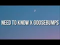 Download Lagu doja cat x travis scott - need to know x goosebumps (Lyrics) [tiktok song]