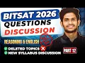BITSAT 2026 High Scoring LR English Questions Crack BITS in First Attempt