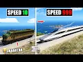 Download Lagu Kereta TERLAMBAT VS Kereta TERCEPAT Di GTA 5 - GTA 5 MOD MP3