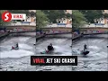 Lagu Melaka police confirm jet ski accident during filming, stuntman safe