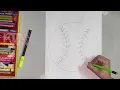 How to Draw and Color Baseball for Kids Step By Step