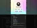 Profile Card UI Design using HTML CSS