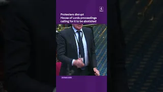 Protest in House of Lords