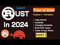 Rust Programming in 2024 Start from Scratch The Basics Part 1