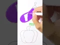 Coloring Vegetables for kids and toddlers coloring eggplant coloring pages