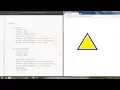 Css triangle with border - Shape web zone