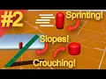 Sprinting Crouching and Slope Fix Bullet Game Devlog