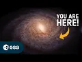 The best Milky Way animation by Gaia