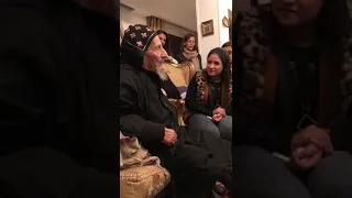 أخرترنيمة رنمها أبوناانجيلوس الأنطوني قبل نياحته مع المرنمة   يوستينا  دندنها