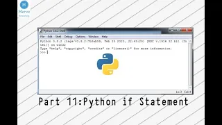 Python Training Part 11 Python if Statement
