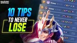 Download 10 EASY TIPS TO NEVER LOSE IN ANY RANK MATCH MP3