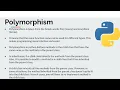 Polymorphism in Python Python Programming in Python