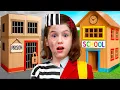 Lagu Eva and Kids Escape from the cardboard School