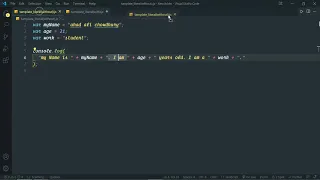 Javascript Template Literal Bangla js ES6 Bangla Tutorial
