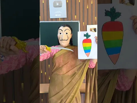 Gajar Drawing Challenge 🌈🌈🌈 || Prathna Shinde || #shorts #challenge #shortsfeed