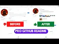 How to Make a Pro GitHub README Profile in 2 Minutes Step by Step