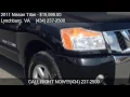2011 Nissan Titan S for sale in Lynchburg VA 24502 at DNX M