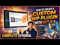 How To Build a Custom WordPress Plugin with GPT 5 4 Codex